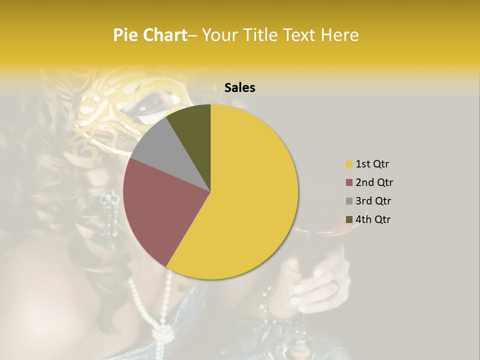 Businessman Hand Speech PowerPoint Template