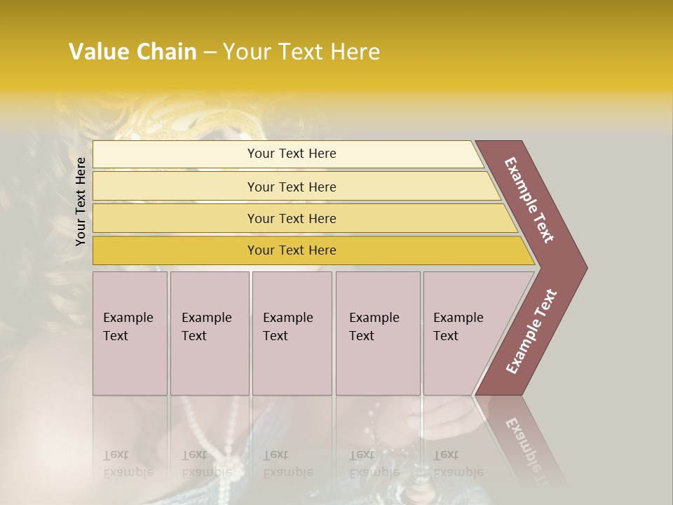 Businessman Hand Speech PowerPoint Template