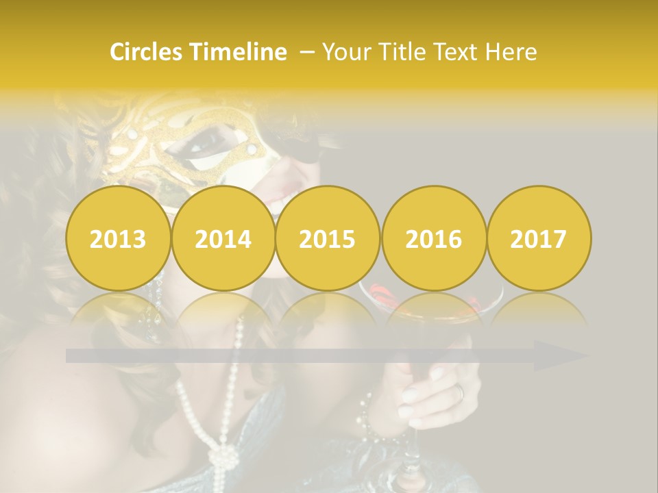 Businessman Hand Speech PowerPoint Template