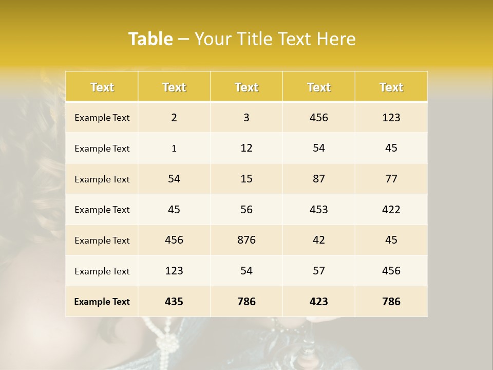 Businessman Hand Speech PowerPoint Template