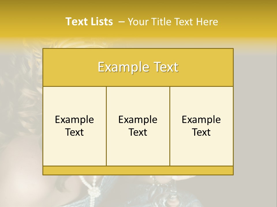 Businessman Hand Speech PowerPoint Template