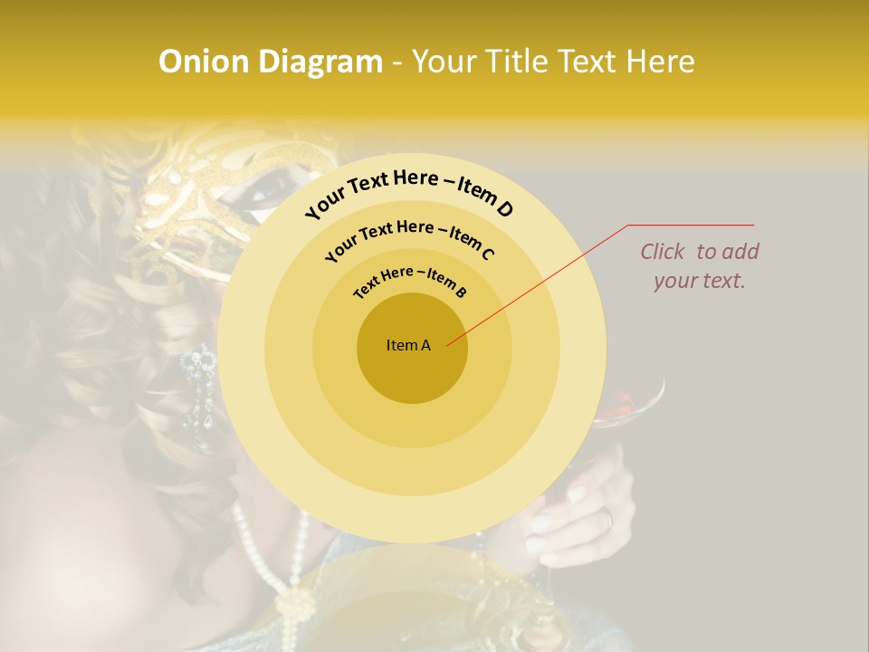 Businessman Hand Speech PowerPoint Template