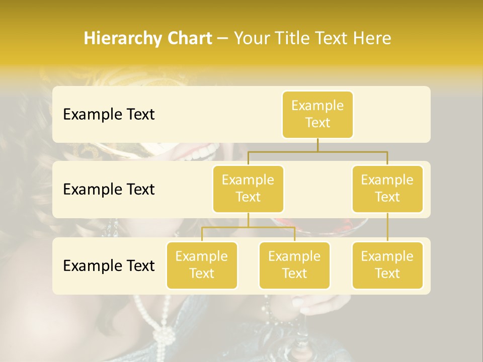 Businessman Hand Speech PowerPoint Template