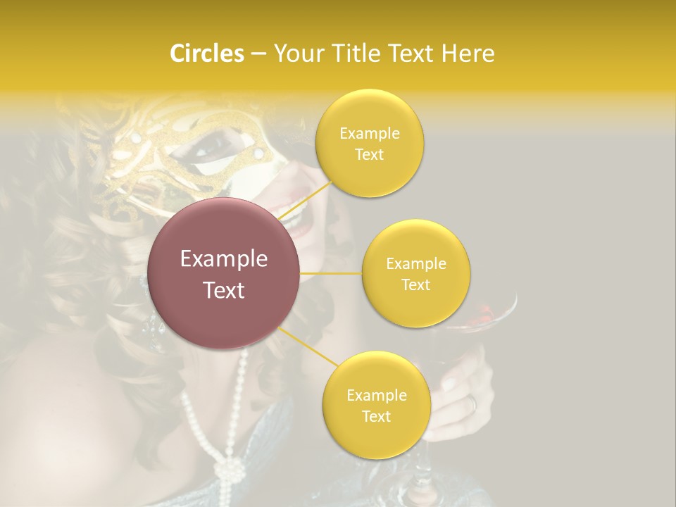 Businessman Hand Speech PowerPoint Template