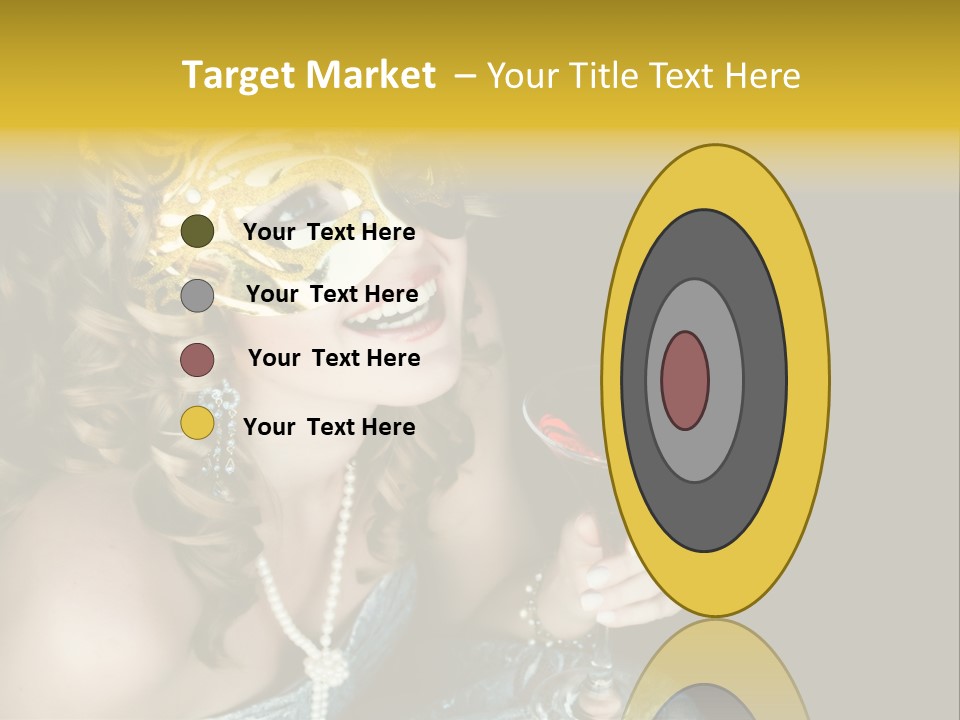 Businessman Hand Speech PowerPoint Template