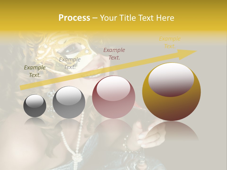 Businessman Hand Speech PowerPoint Template