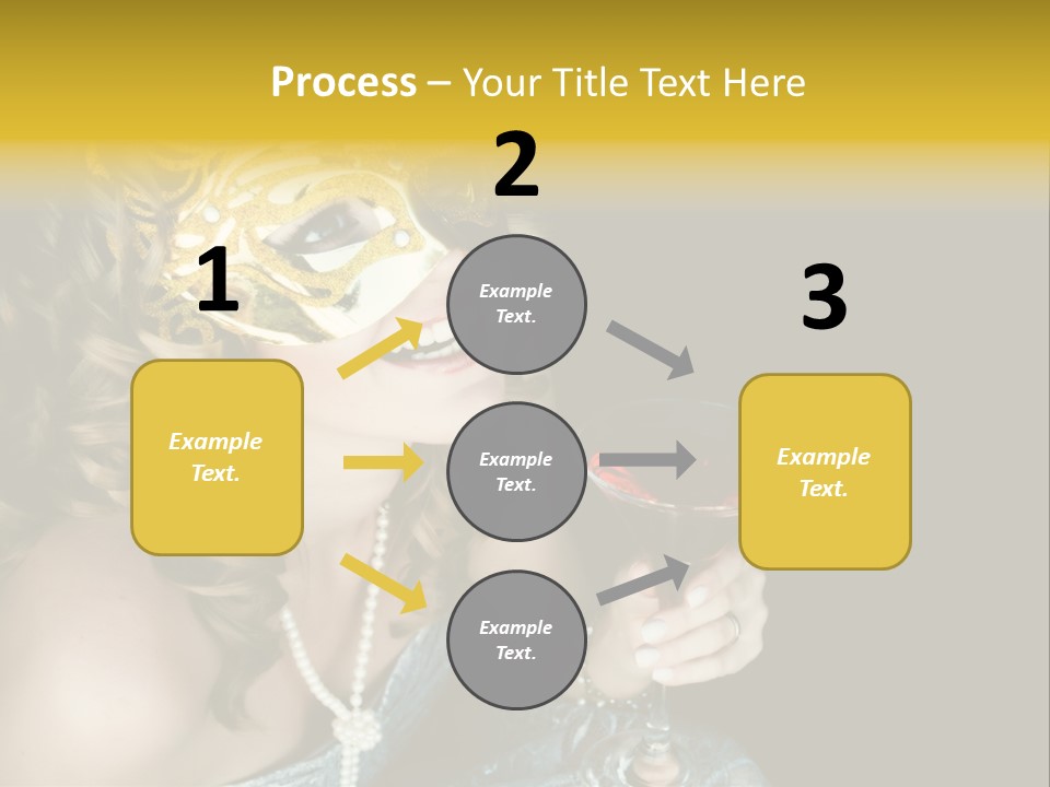 Businessman Hand Speech PowerPoint Template