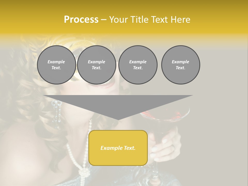 Businessman Hand Speech PowerPoint Template