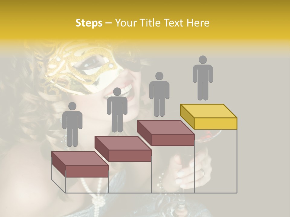 Businessman Hand Speech PowerPoint Template