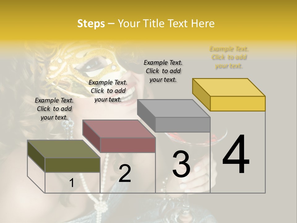 Businessman Hand Speech PowerPoint Template