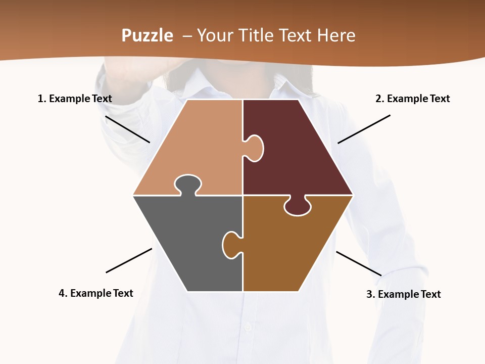 Girl Background Wait PowerPoint Template