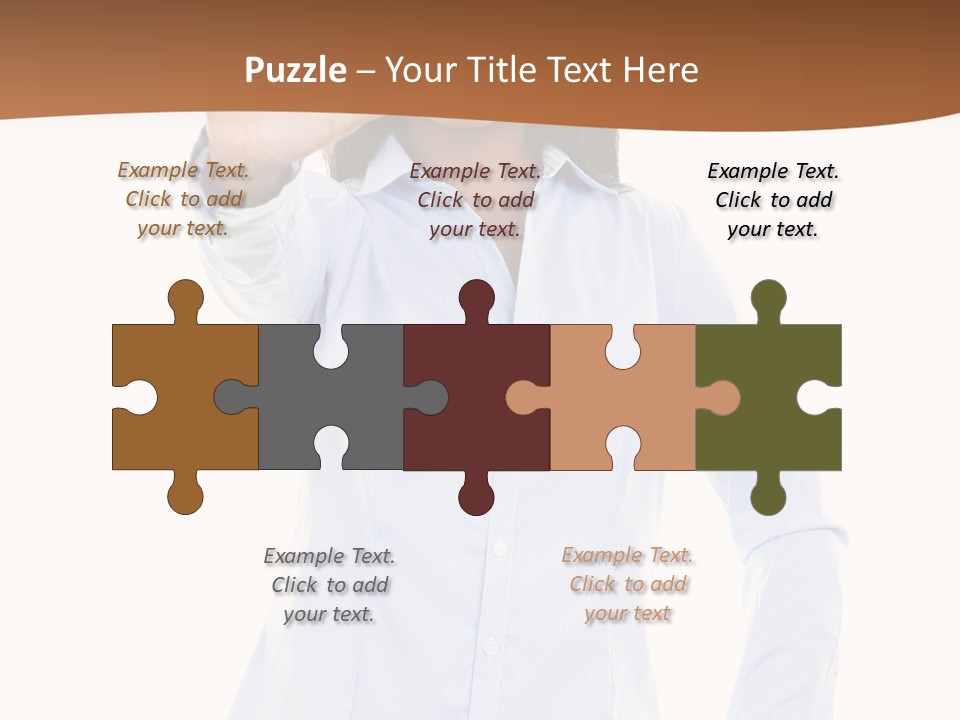 Girl Background Wait PowerPoint Template