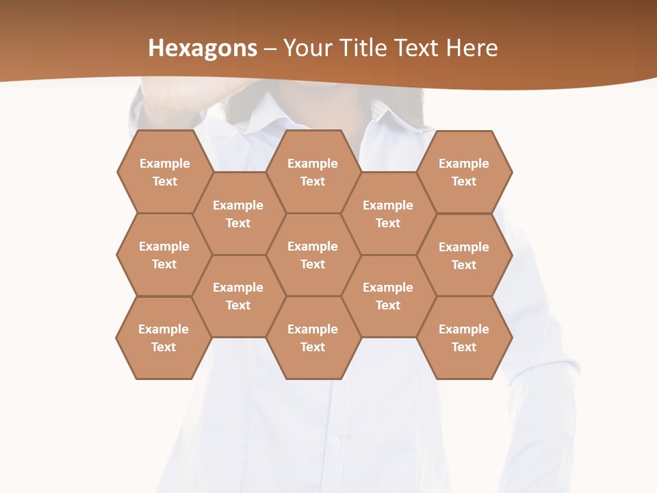 Girl Background Wait PowerPoint Template