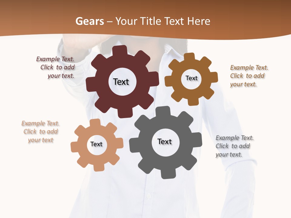 Girl Background Wait PowerPoint Template