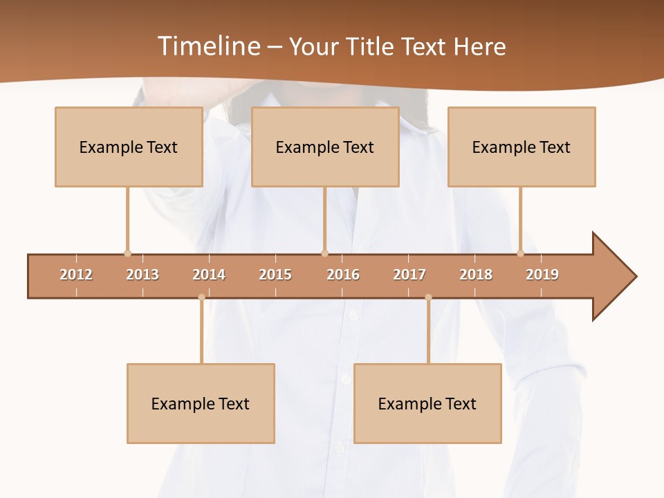 Girl Background Wait PowerPoint Template