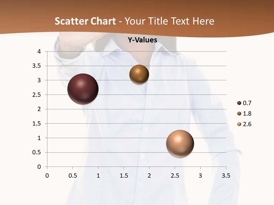 Girl Background Wait PowerPoint Template