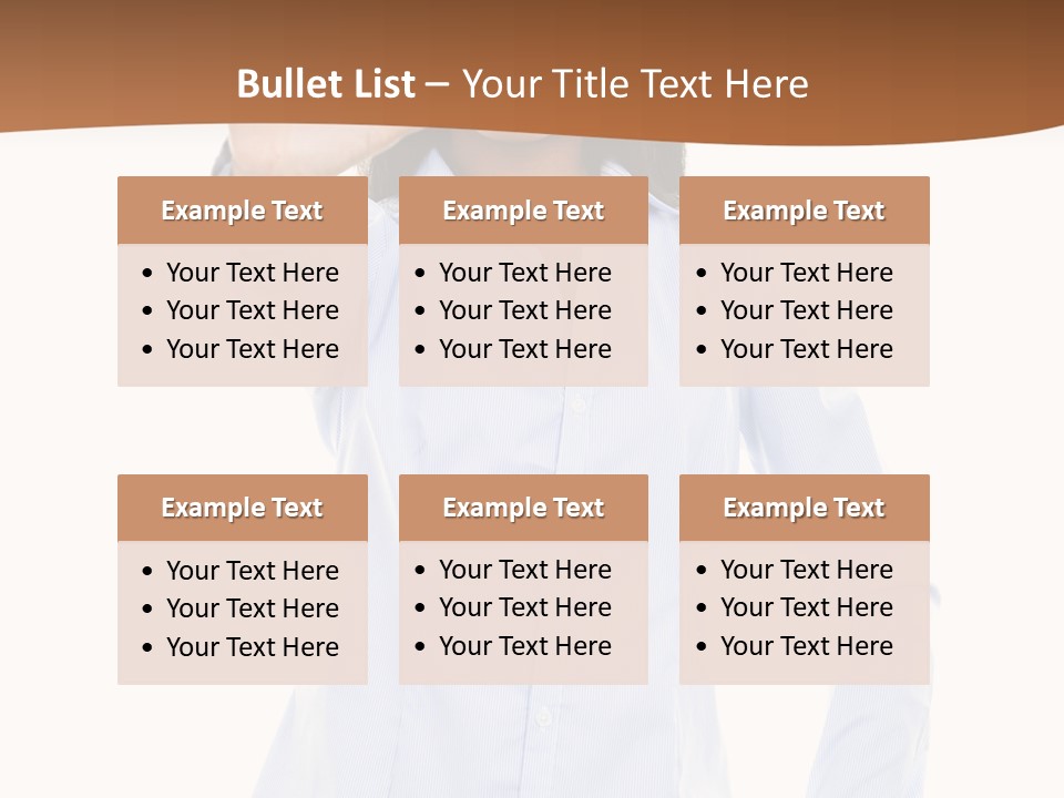 Girl Background Wait PowerPoint Template