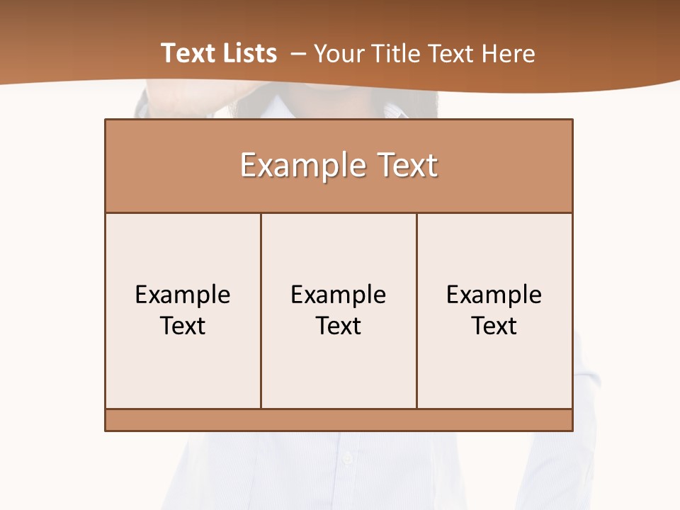 Girl Background Wait PowerPoint Template