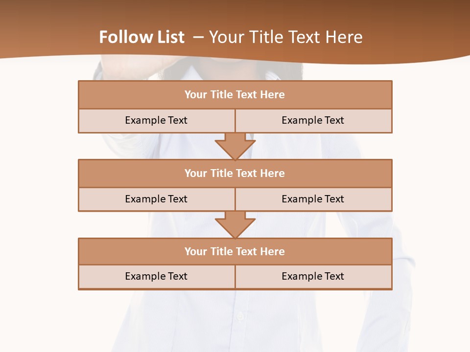 Girl Background Wait PowerPoint Template