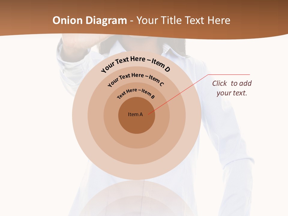 Girl Background Wait PowerPoint Template