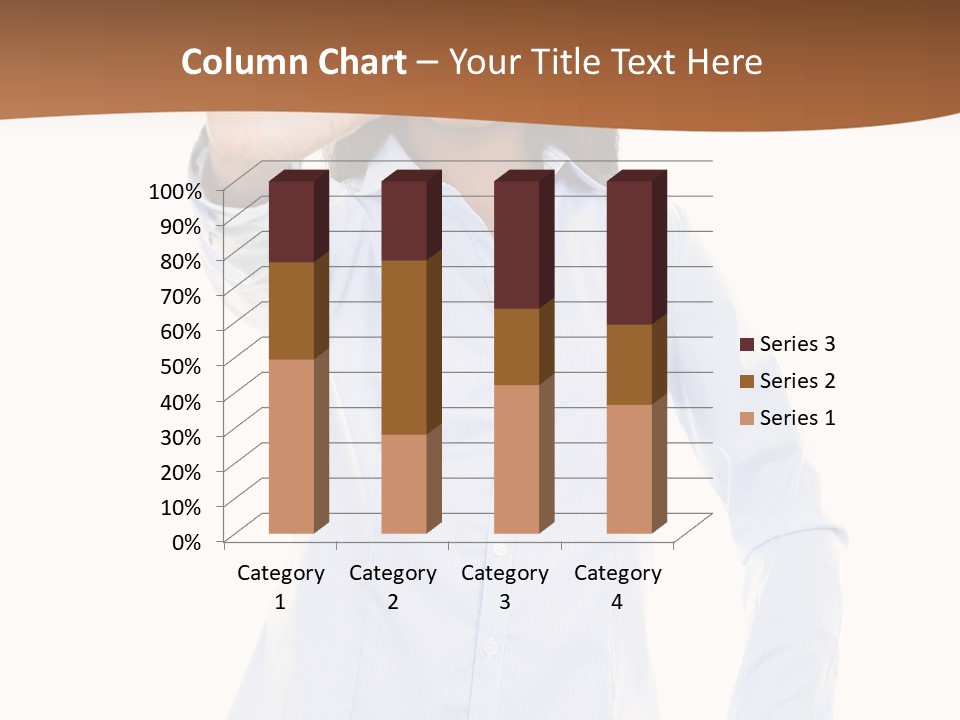 Girl Background Wait PowerPoint Template