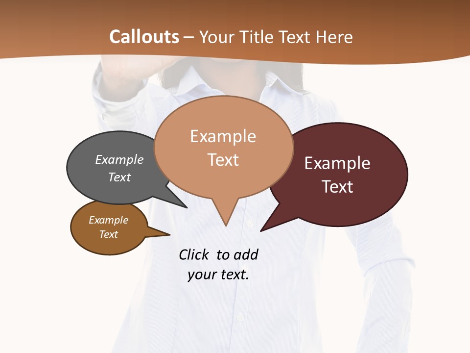 Girl Background Wait PowerPoint Template