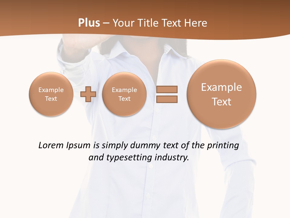 Girl Background Wait PowerPoint Template