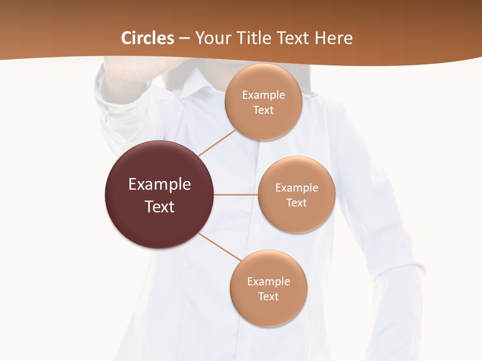 Girl Background Wait PowerPoint Template