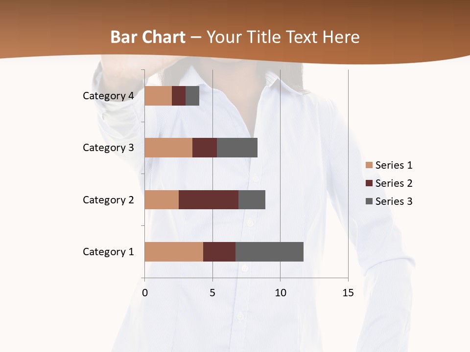 Girl Background Wait PowerPoint Template