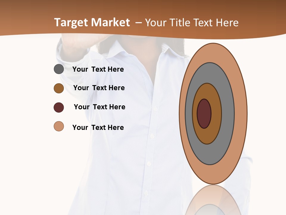 Girl Background Wait PowerPoint Template