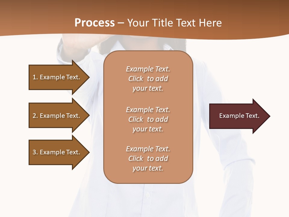 Girl Background Wait PowerPoint Template