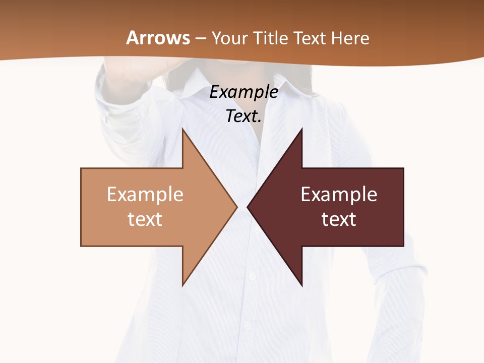 Girl Background Wait PowerPoint Template