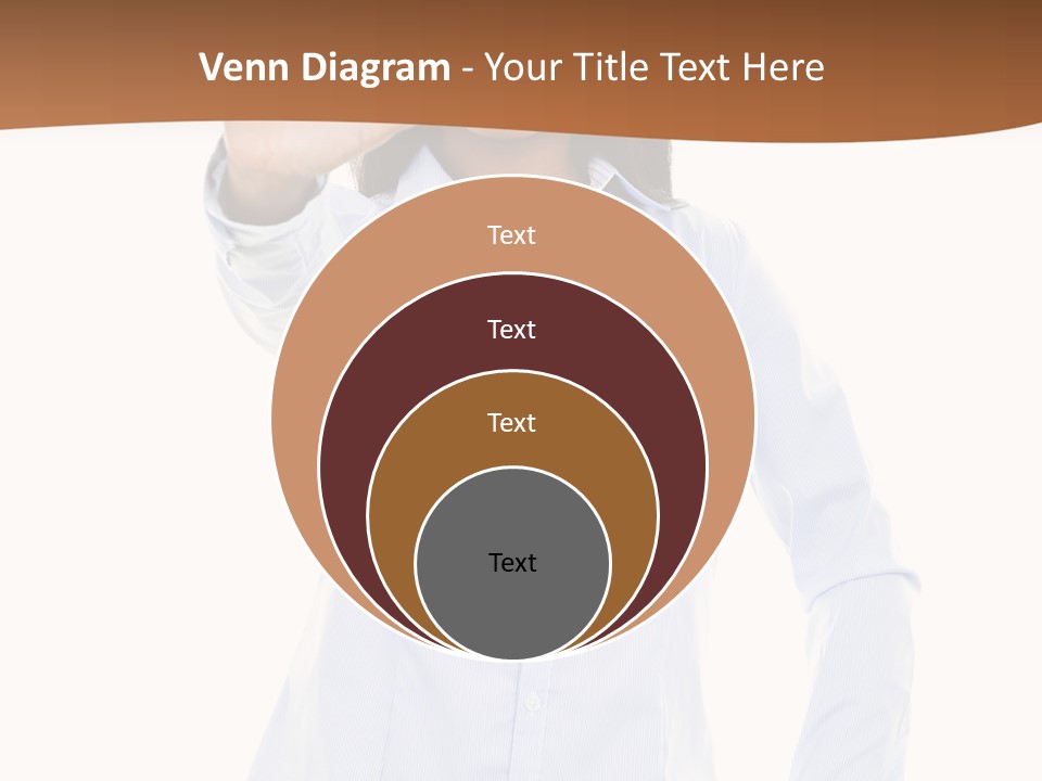 Girl Background Wait PowerPoint Template