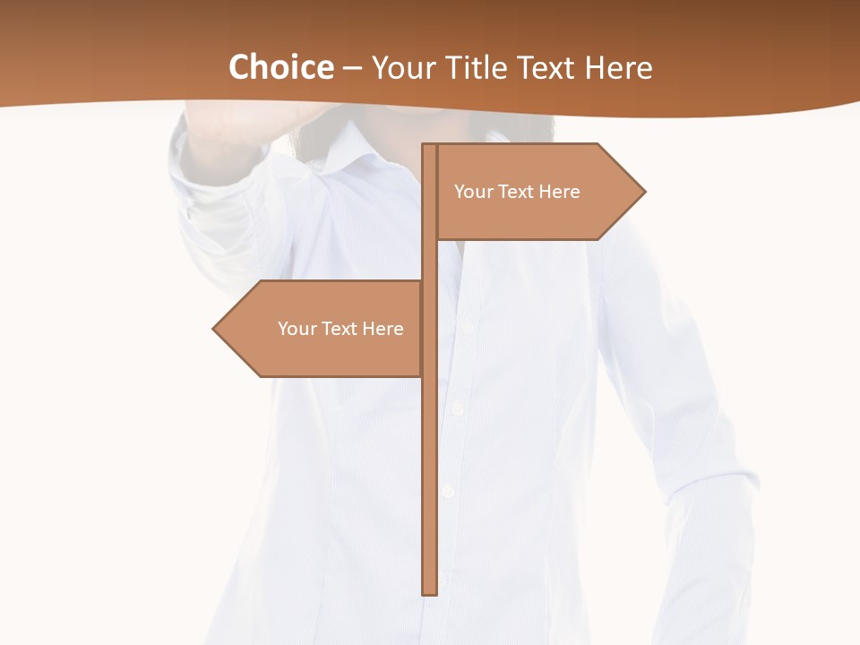 Girl Background Wait PowerPoint Template