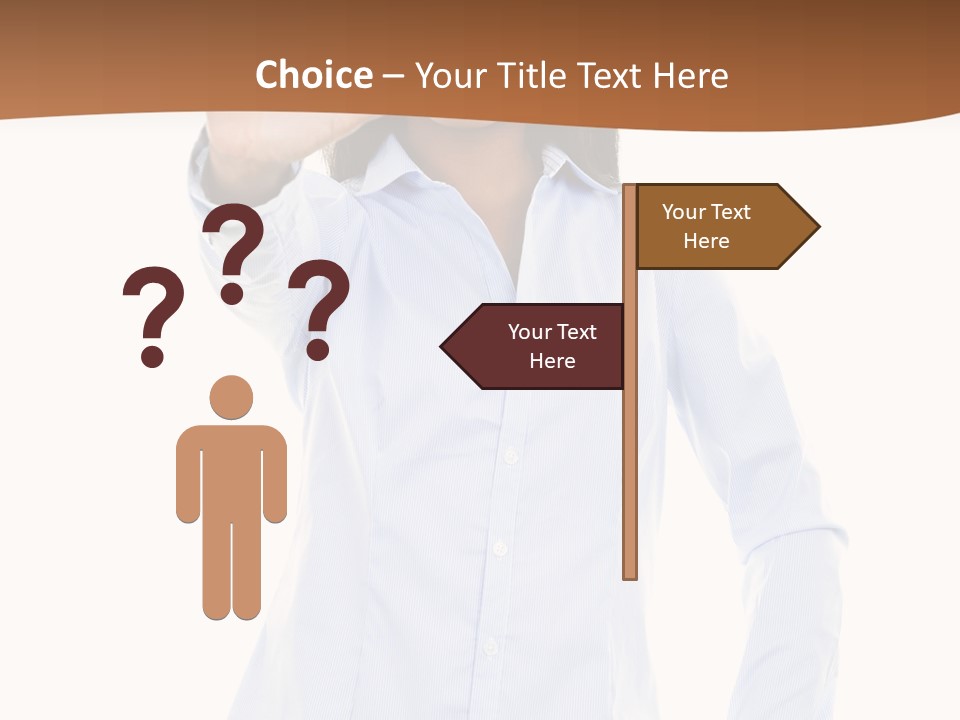 Girl Background Wait PowerPoint Template