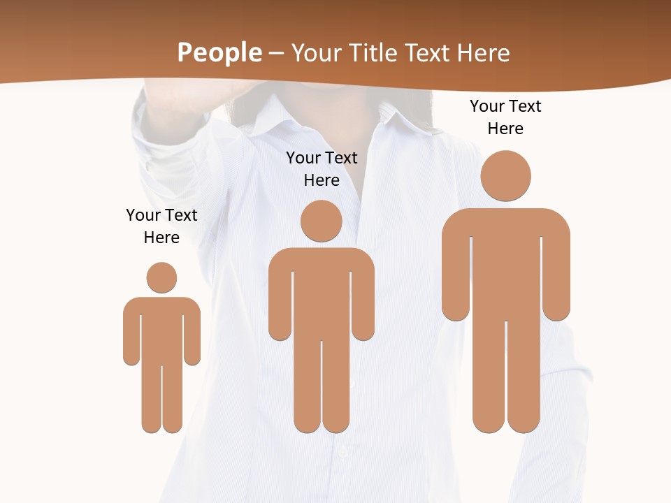 Girl Background Wait PowerPoint Template