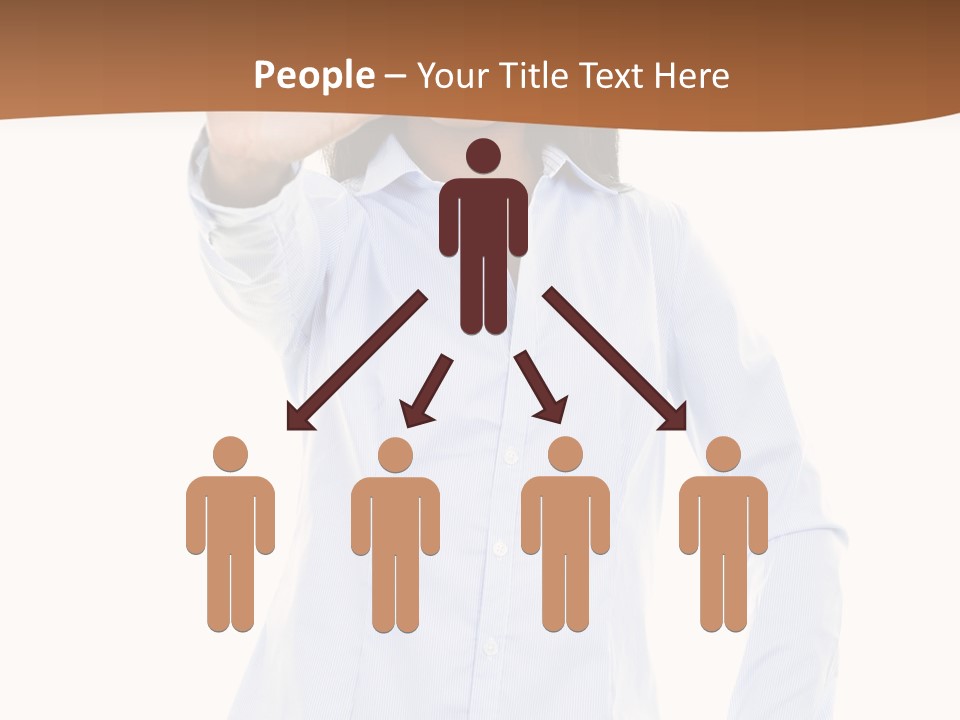 Girl Background Wait PowerPoint Template