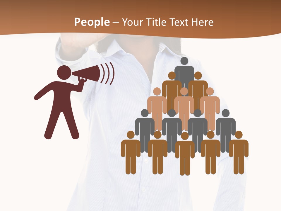 Girl Background Wait PowerPoint Template