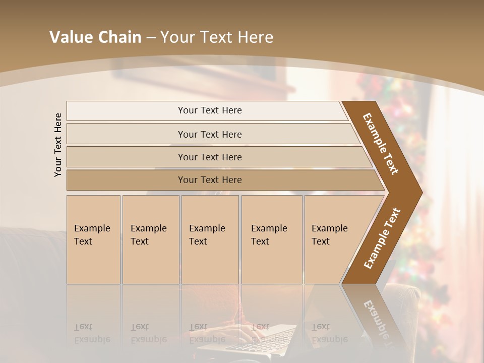 Female Online Web PowerPoint Template