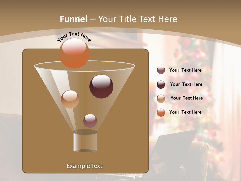 Female Online Web PowerPoint Template