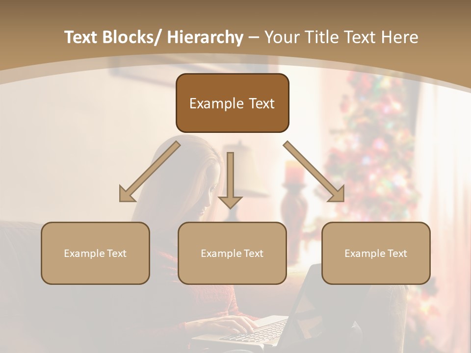 Female Online Web PowerPoint Template