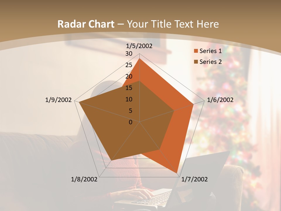 Female Online Web PowerPoint Template