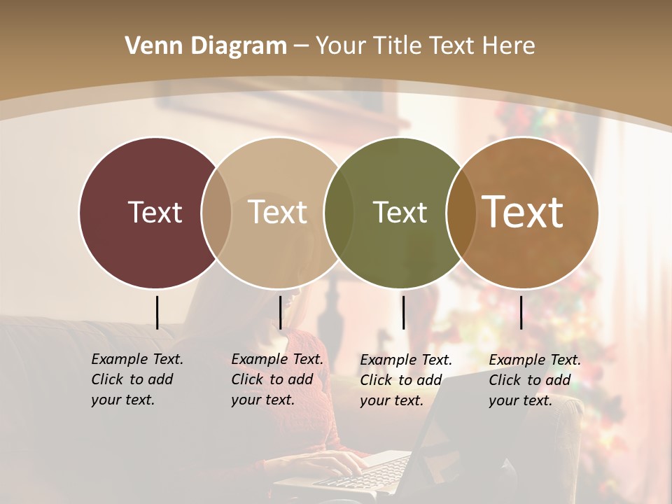 Female Online Web PowerPoint Template