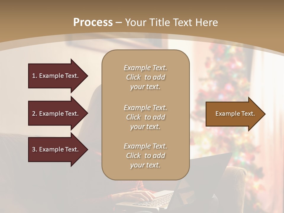 Female Online Web PowerPoint Template