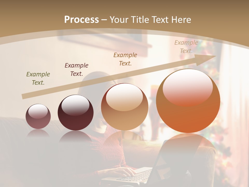 Female Online Web PowerPoint Template