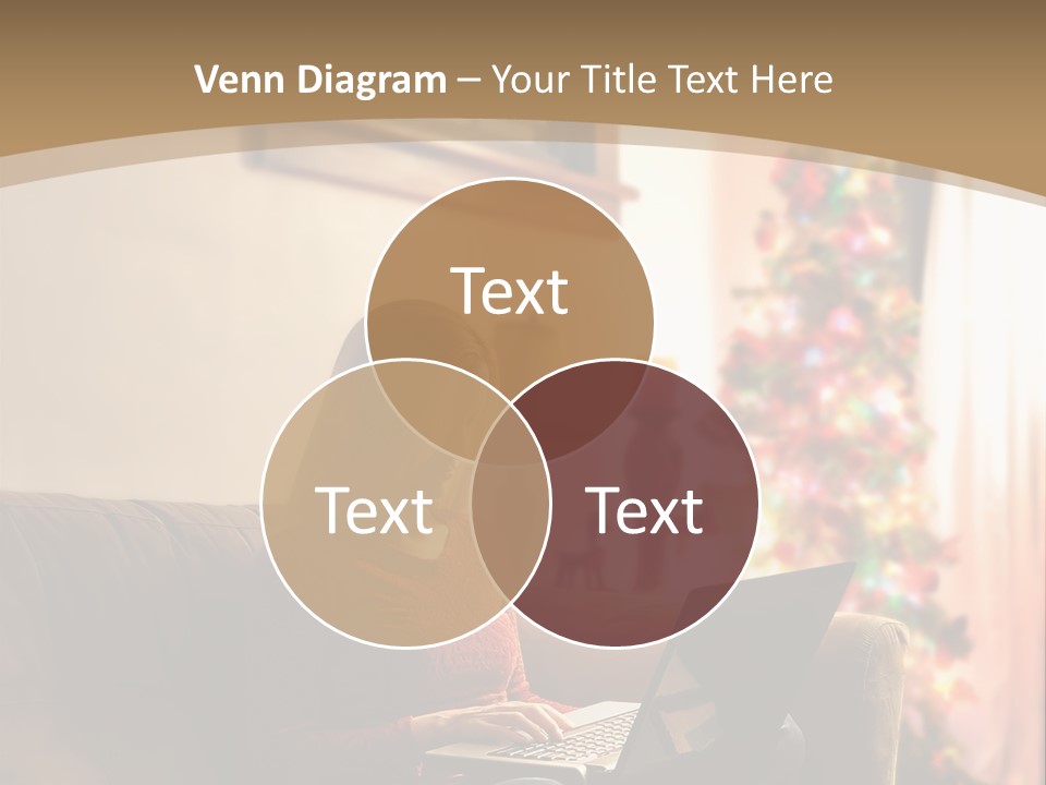 Female Online Web PowerPoint Template