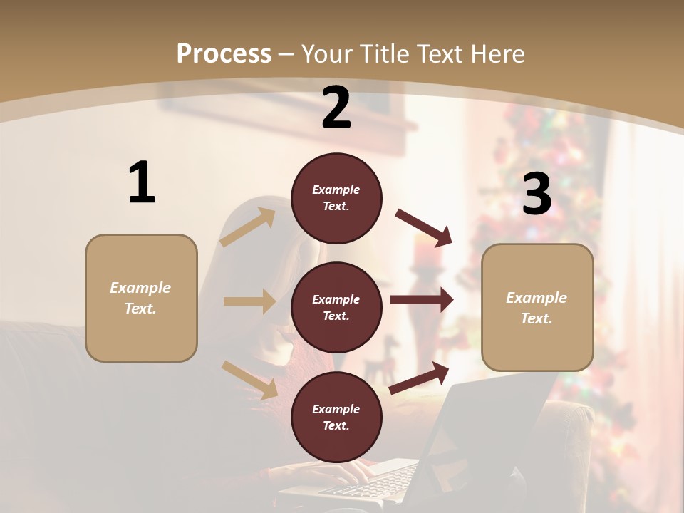 Female Online Web PowerPoint Template
