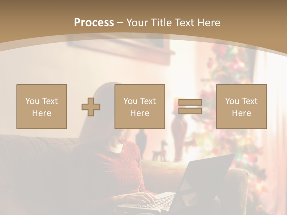 Female Online Web PowerPoint Template