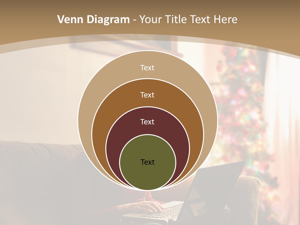 Female Online Web PowerPoint Template
