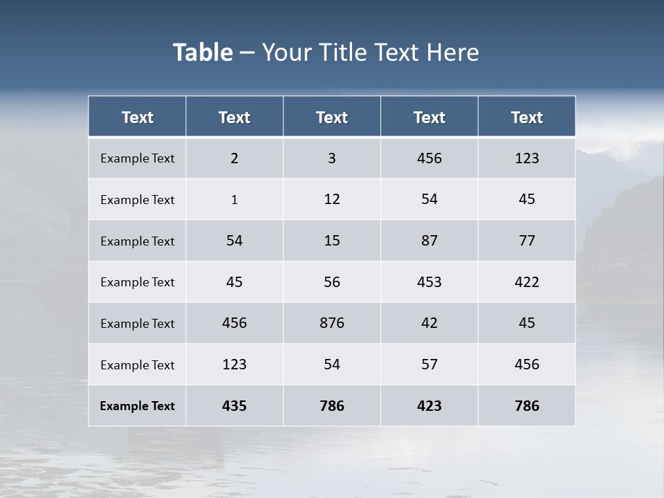 Kyle Kingdom Panorama PowerPoint Template